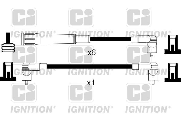 QUINTON HAZELL Комплект проводов зажигания XC763